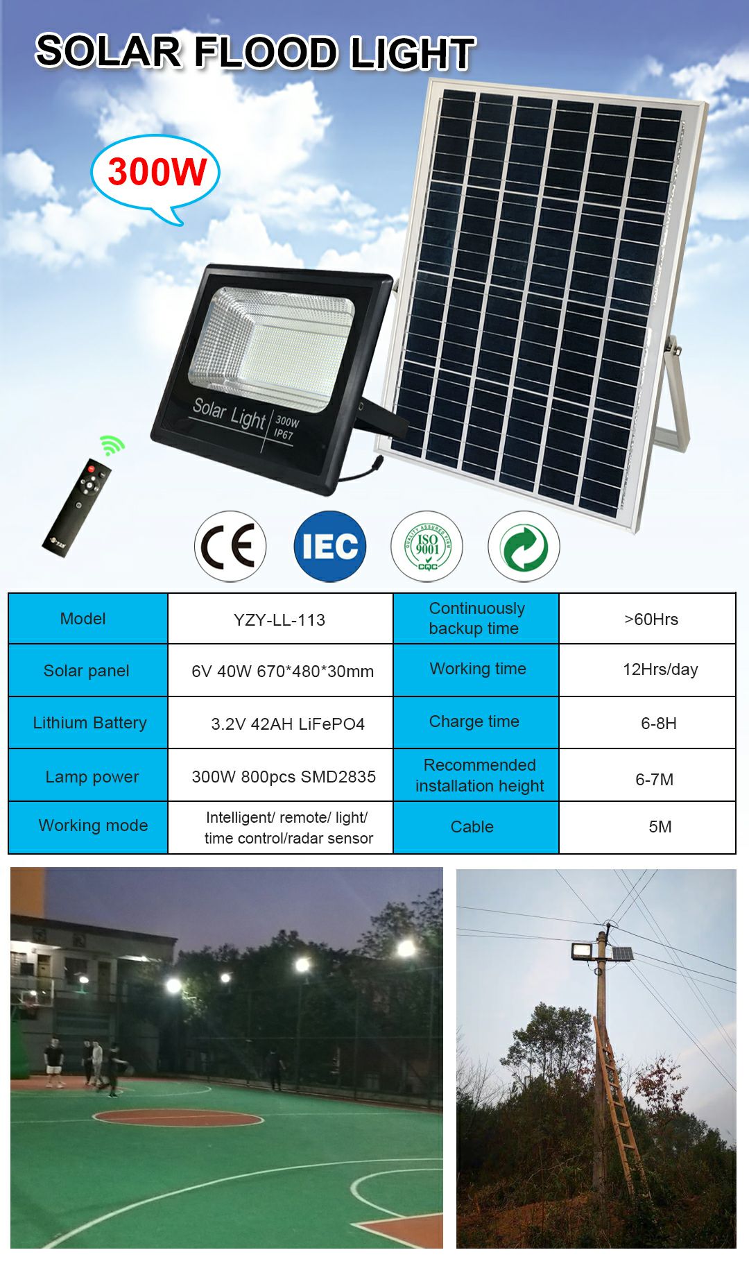111-113 floodlight